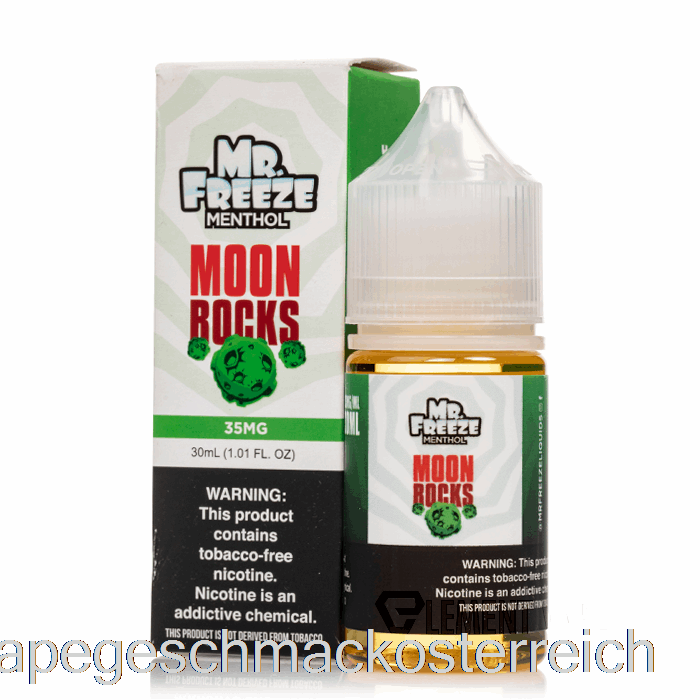 Moonrocks – Mr. Freeze Salts – 30 Ml, 35 Mg Vape-Geschmack